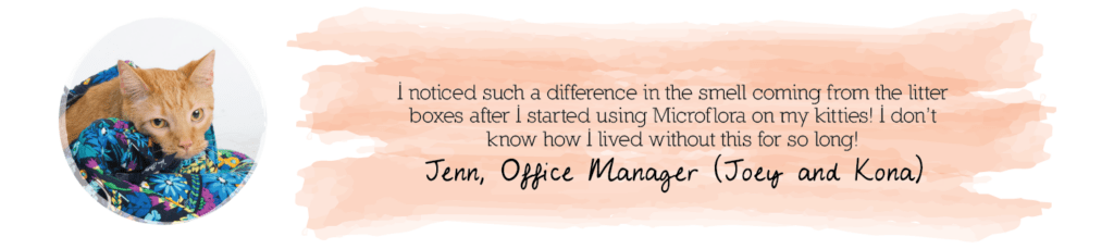 Microflora testimonial from Jenn: digestive health